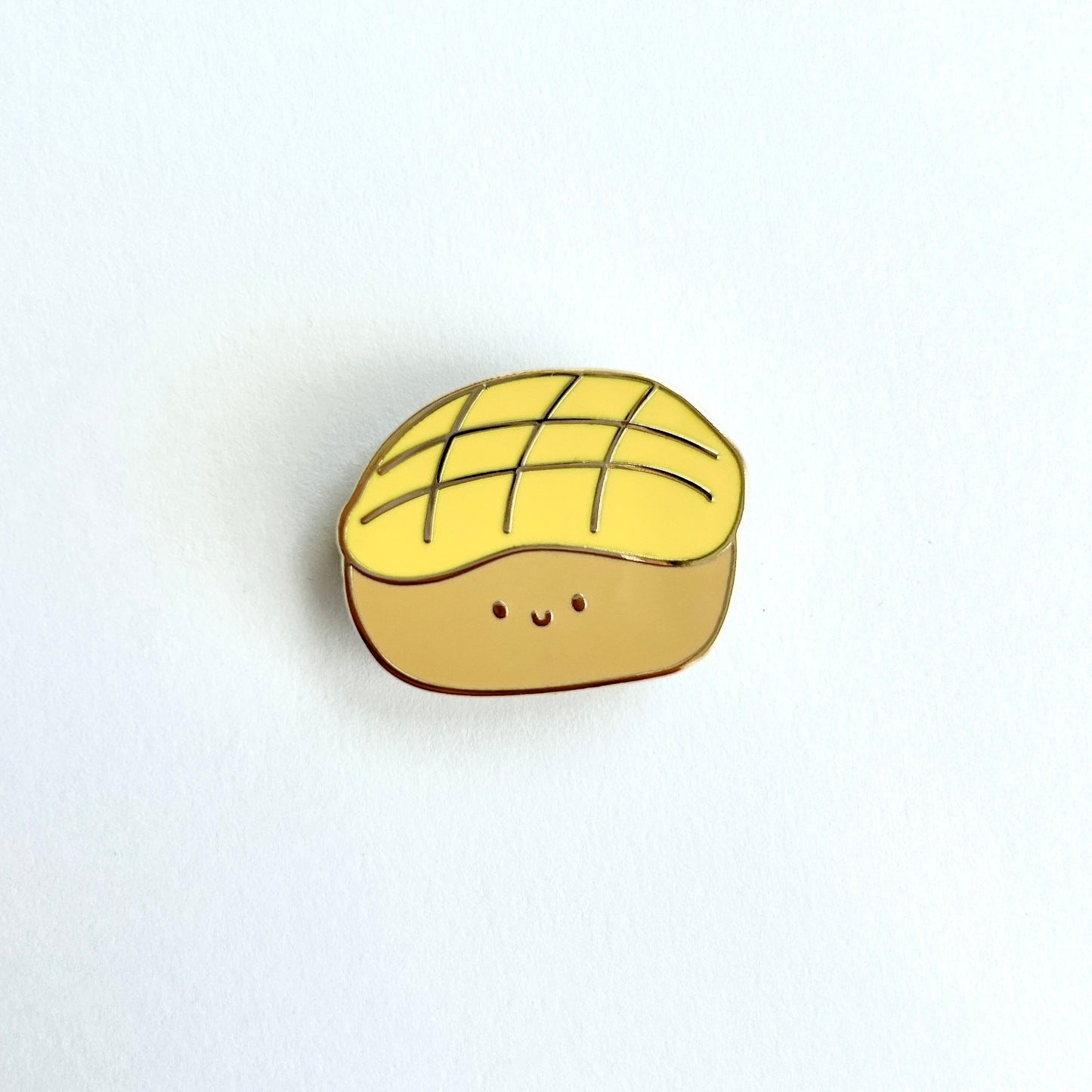 Pineapple Bun Enamel Pin