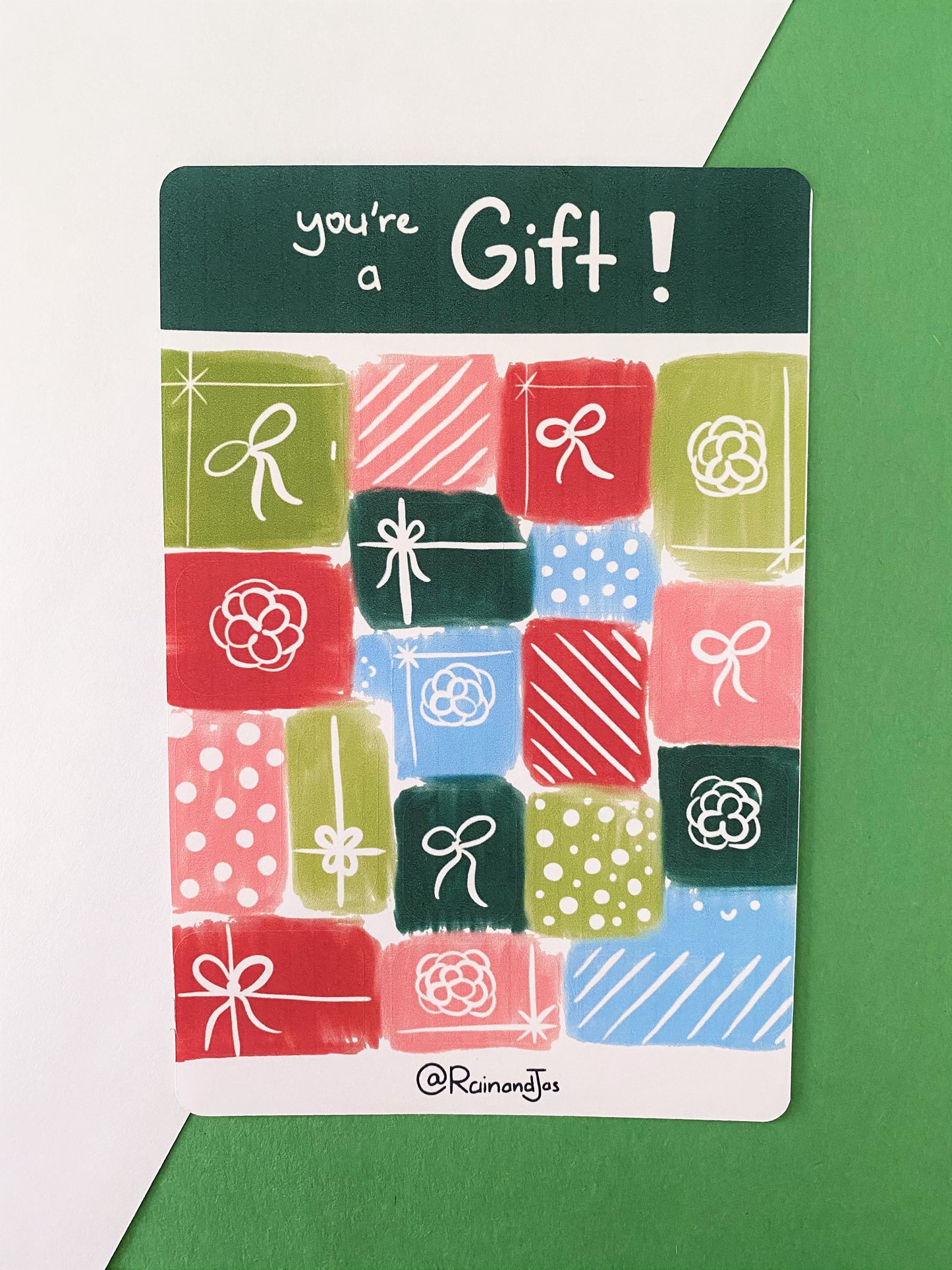 You're a Gift Sticker Sheet