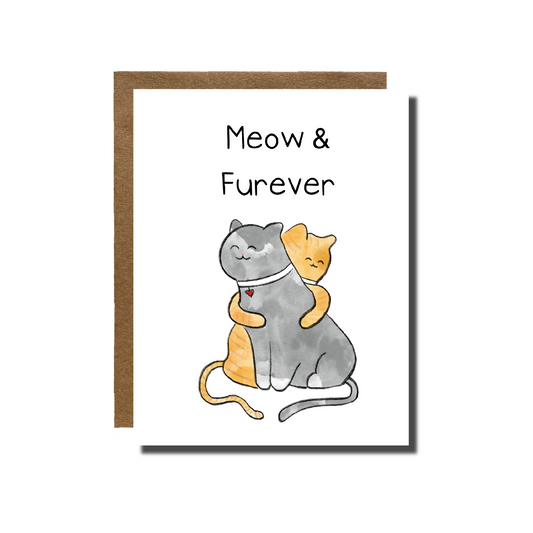 Meow and Furever Card